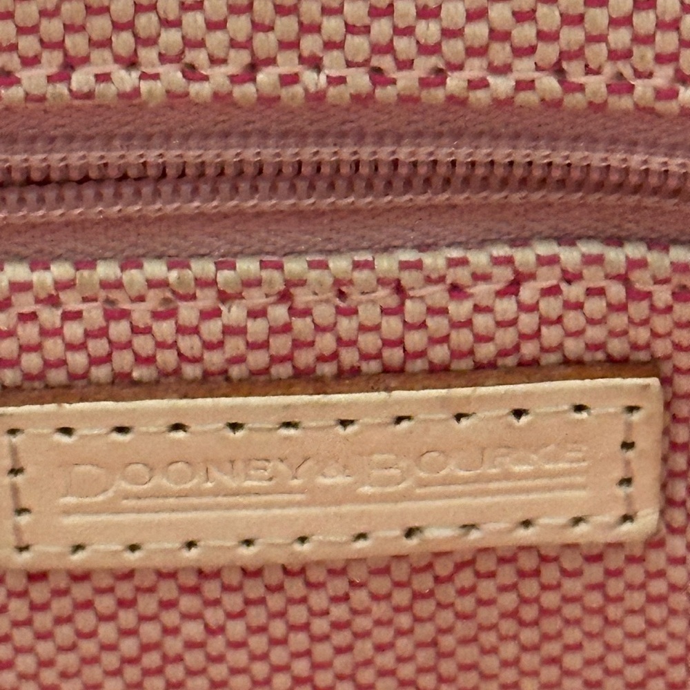 Dooney & Bourke Gold and Tan Hobo Bag with Slouchy Design - Picture 9 of 11